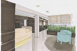 Perspektive - Variante Empfang