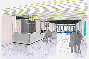 Empfangsbereich - Perspektive