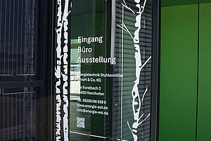 Energietechnik Stuhlenmiller Büro-und Ausstellungsfläche