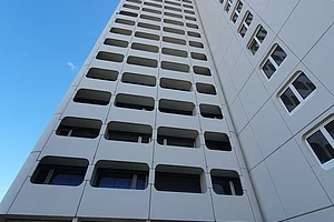 Gebäudesanierung Studentenwohnheim-Augsburg-Fassade Gebäudesanierung Studentenwohnheim-Augsburg-Fassade