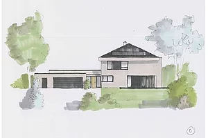 Haus mit Indoorpool, Innenarchitektur Augsburg, Innenraumplanung eines Neubaus, hochwertige Ausstattung